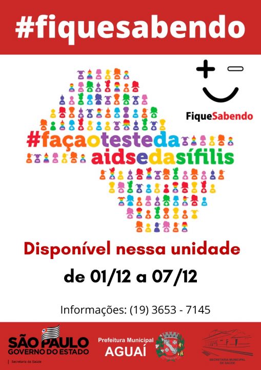 Campanha Fique Sabendo realiza testes rápidos de HIV e Sífilis ...