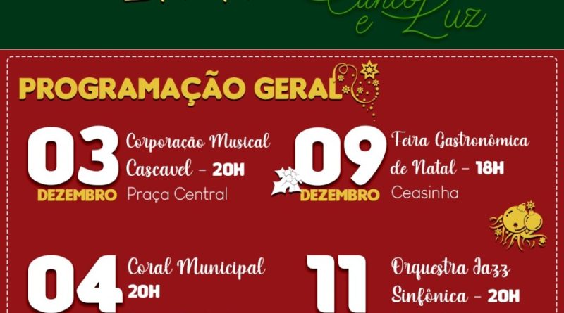 Prefeitura define Programação de Natal - Prefeitura Municipal de Aguaí