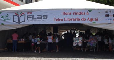 Feira Literária de Aguaí reúne milhares de pessoas